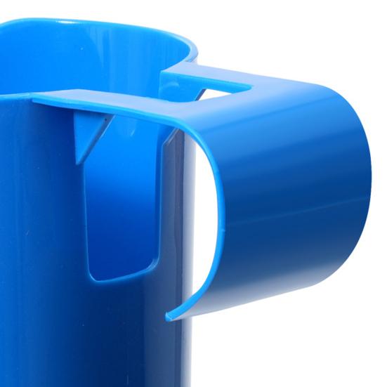Swimming Pool Drink Holder Hollow Design Stackable Universal Simple Installation Pool Edge Drink Holder Poolside Can Holder