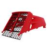 Red Plastic Gas Tank Side Covers with Grill 2GU 2171L 00 00 Stylish Protective Replacement for Banshee 350 YFZ350