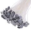 100Pcs Candle Wicks Cotton Core Waxed Wick With Sustainer For Candle Novelt