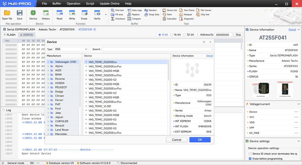 2025 Xhorse Multi Prog Programátor Multi-Prog XDMPG0GL Profesionální programátor ECU TCU s bezplatnou licencí MQB48 Aktualizovaná verze VVDI Prog
