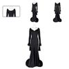 Morticia Addams Dress Sexy Gothic Cosplay Outfit From The Addams Family