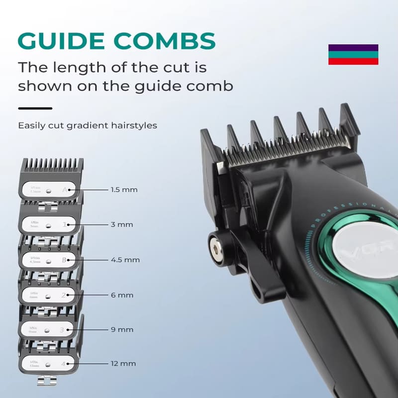 New Professional Electric Brushless Motor Digital Display Men's Oily Hair Smooth with Base Rechargeable High Power Strong Power Hair Clipper