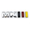 OEM Service MKIII Grill Emblem  2.0V 2.4T 2.6T Plastic Chrome Badge 3D Car Logo Mk3 Car Trunk Sticker  For Volkswagen