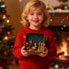 Christmas Nativity Scene Set In A Tin Box Handcrafted Pocket Nativity Scene Set Holy Family Display, Small Religious Orna