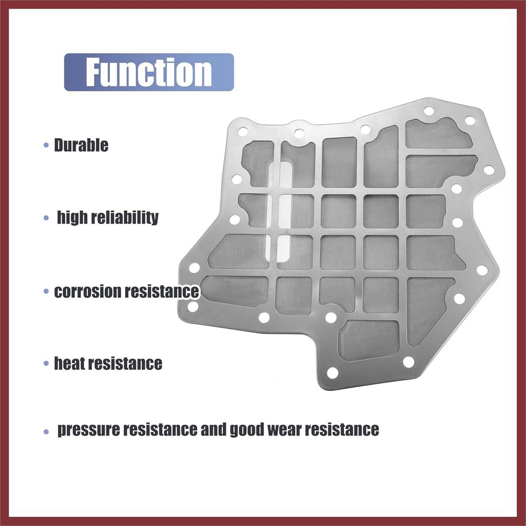 1 Set JR710E Transmission Filter Oil Pan Gasket Kit for Nissan 370Z 2015-2020 for Infiniti Q50 Q60 137710 103010 Transmission Valve Pan Replace Parts