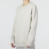 Adidas Pure Color Logo Sport Casual Round Neck Sweatshirt Men Sweatshirt Khaki HK0396