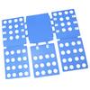 Shirt Folding Board Portable Home Large Folding Board Clothes Folder for Pants Shorts T Shirt Blue