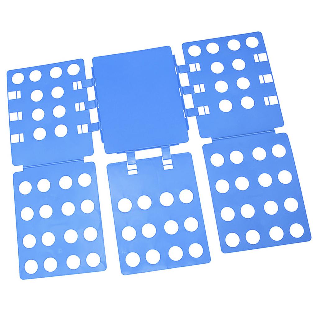 Shirt Folding Board Portable Home Large Folding Board Clothes Folder for Pants Shorts T Shirt Blue