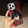 Akame Kurome Jelly Double layer Light Blue Mobile Phone Case for iPhone 17 16 15 14 13 12 11 Air Pro Max Plus Protective