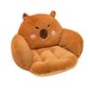 Winter Office Kapibala Waist Protection Chair Backrest Integrated Seat Cushion Capybara Butt Cushion Seat Cushion Seat Cushion