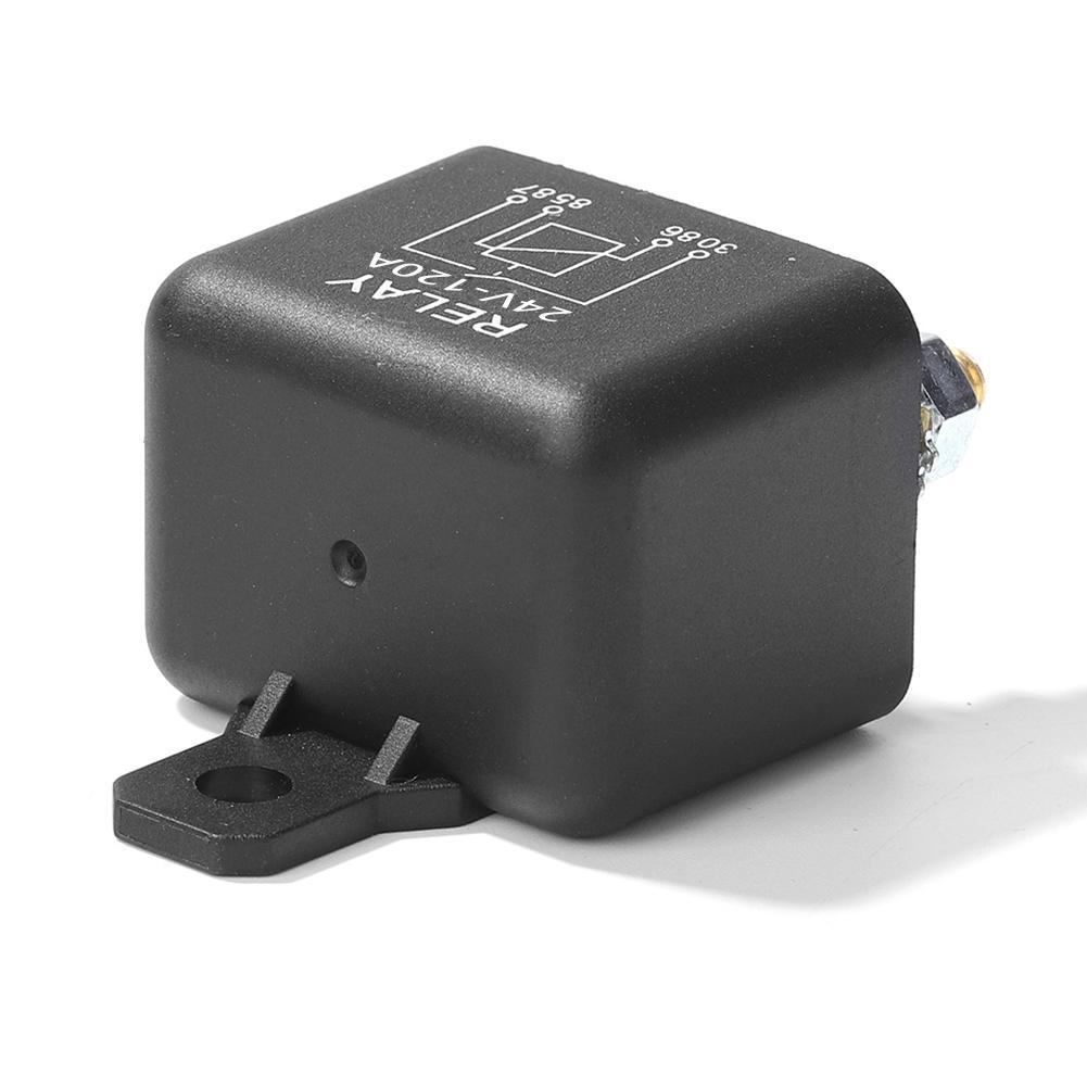 24V 100A/120A/200A Heavy Current Start Relay Continuous Type Automotive Modular Relay Car Truck Motor Relay 4 Pin Car Relay