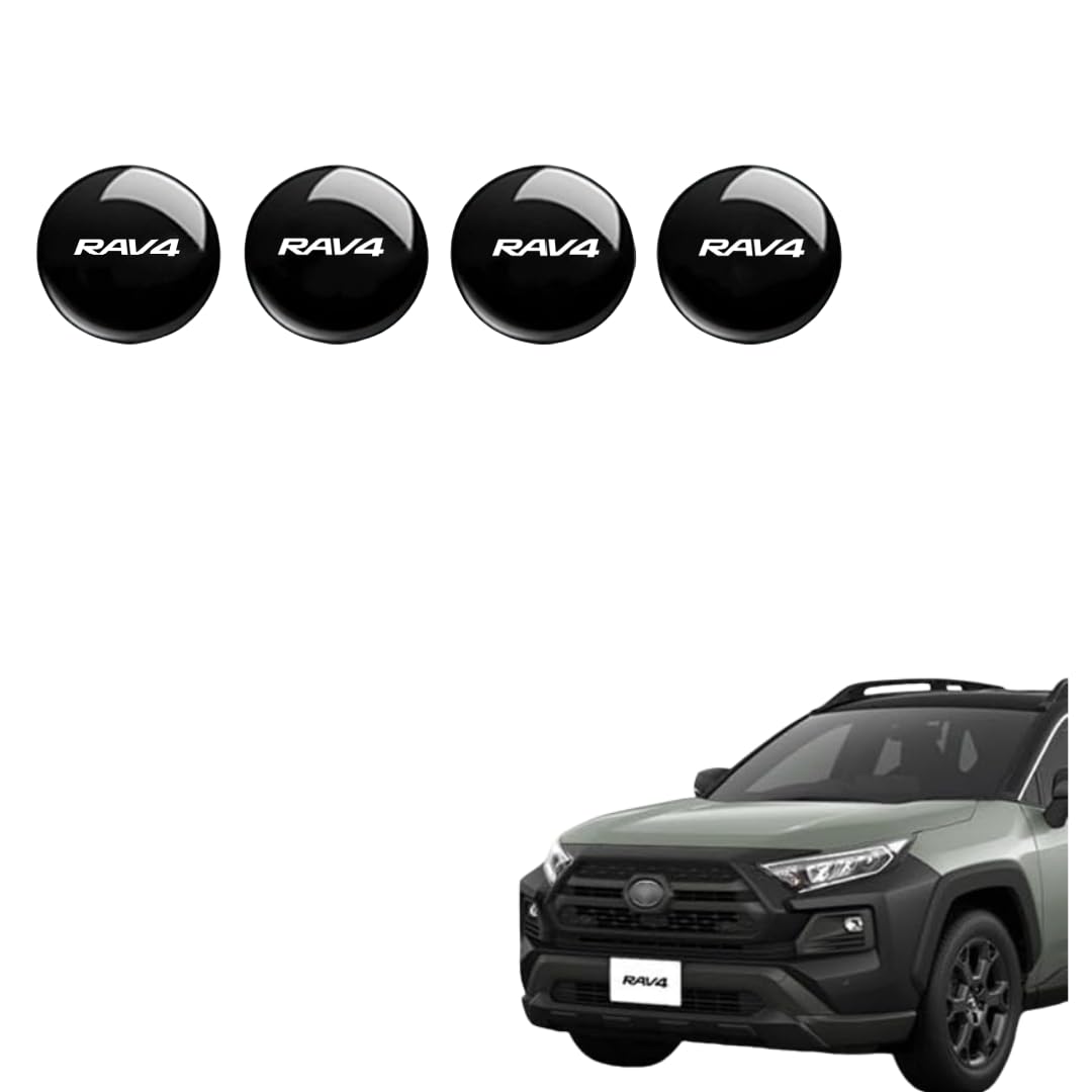 RAV4 Car Lock Protection Sticker Door Lock Keyhole Sticker Decal RAV4 чёрный