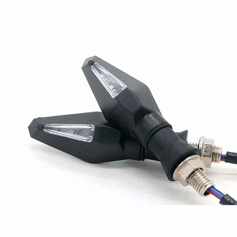 JIAHER Motorcycle Turn Signal LED 2 Color Turn Signal Motorcycle Turn Light - 4
