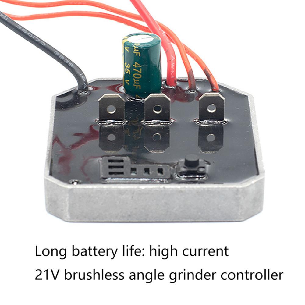 1pc 60A 21V Brushless Lithium Battery Angle Grinder Control Board Driver Switch Power Tool Accessories Easy Installation