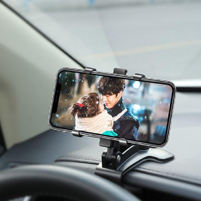 High-performance Car Phone Holder For Dashboard And Rearview Mirror With Anti-slip Base