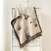New panda fashion scarf winter thick shawl with women's imitation cashmere jacquard fringed warm scarf