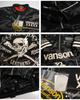 50th Anniversary Limited Model Lightning Crossbone Skull Stickerei Bonding Riders Jacke Oberbekleidung [Banson] Herren nvsz-2415 (L)
