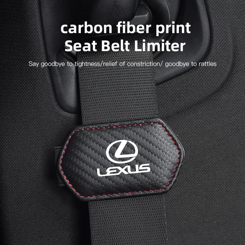 

Car Seat Belt Fixing Clip Limiter Adjustable Safety Strap Cover For Lexus IS250 IS200 CT200h GS300 LS430 RX450h LX570 IS300 ES3