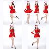 Women Deluxe Mrs Santa Claus Christmas Fancy Dress Costume With Fluffy Trim For Festive Parties