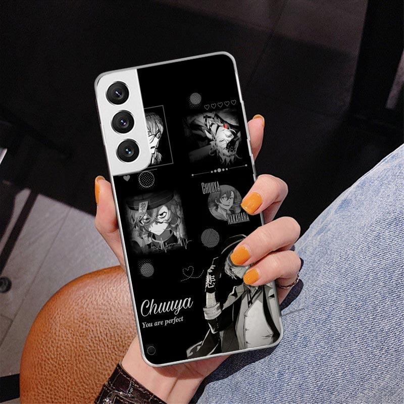 Bungo Stray Dogs Nakahara Chuuya Phone Case For Samsung Galaxy S24 S25 Edge S26 Ultra S23 S22 S21 Plus S20 FE + Personalized Pri