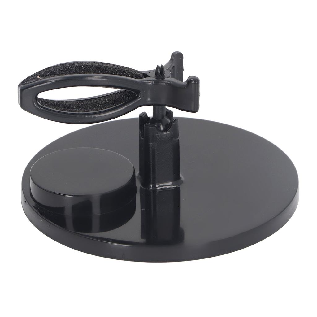 Nail Polish Bottle Holder Strong Hold Adjustable Clamp Anti Spill Fingernail Polish Holder for Manicures Nail Art Black