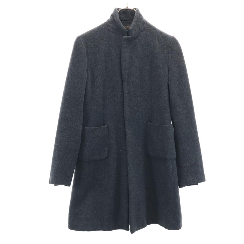 COMME des GARCONS 10AW Made In Japan Wool Blend Long Coat S Gray Women Used