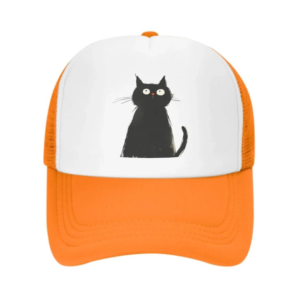 Dazed Cat New Summer Leisure Sports Daily Sun Hat Fishing Outdoor Activity Unisex Canvas Fashion Duck Tongue Cap
