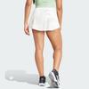 Adidas Aeroready Pro Solid Print Cool Elastic Waist Tennis Skirt Women Skirts White IL7363