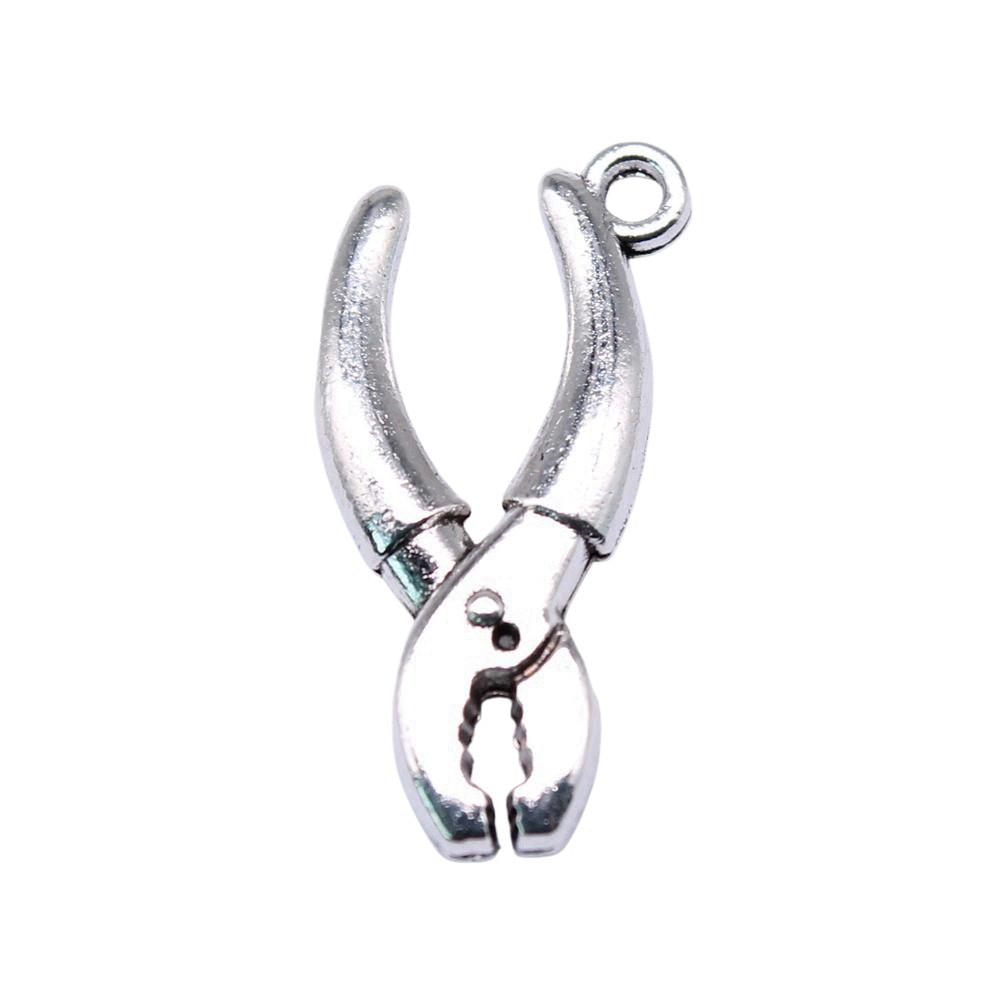 Hammer Charms Multi Color Alloy Pendants For Tool & Construction Themed Jewelry
