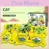 Childrens Diy Puzzle Track Car Set Toy For Creative Play Gift