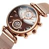 Aishy Waterproof Stainless Steel Couple Quartz Watches - Hot-Selling New Model for Students