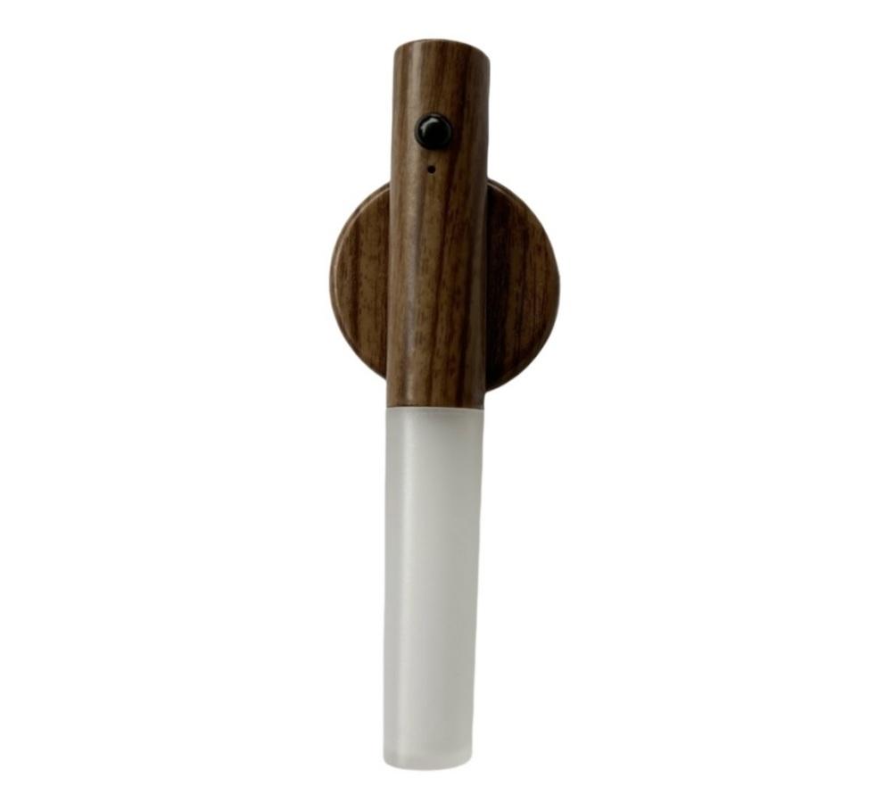 LED USB Night Light Magnetic Wall Lamp Kitchen Cabinet Closet Motion Sensor Light Home Staircase Room Bedside Table Move Lamp