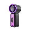 Portable Mini Fan Rechargeable LED Digital Display Air Cooling Hanging Neck Fan for Outdoor Small Personal Handheld Pocket Fan