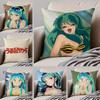Anime Game UUruseiES YYatsuraS Cushion Cover Throw Pillow Cover Hidden Button Durable Polyester Chair Cushion