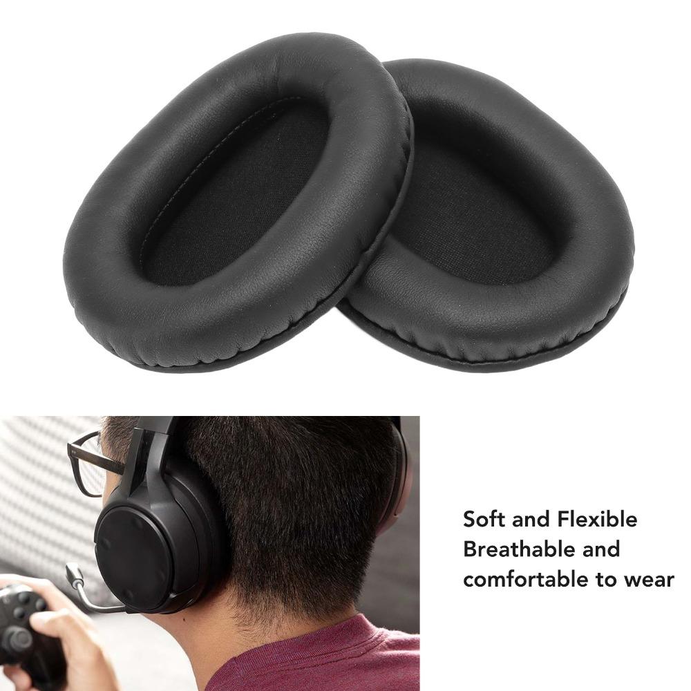 2PCS Soft and Comfortable Headphone Ear Pads for HyperX Cloud Flight Wireless Gaming Headset