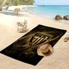 Athletic Bilbao Football Print Beach Towel, Large Soft Quick Dry Towel for Beach Camping Swimming