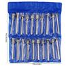 20PCS Grinding Head Burr Drill Bit Rotary Burr Set Abrasive Tools Stone Metal Grinding Engraving Cutting Polishing Tool