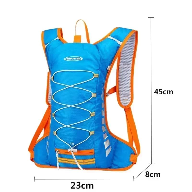 Outdoor Cycling Bag Lightweight Breathable Sports Backpack Large Capacity Hiking Bike Water Bag Shoulder Bag