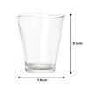 IJ Unbreakable Glass Set of 5 Gift Box 240ml Microwave Dishwasher Safe Made In Japan Outdoor Children Home Party Cute Stylish Transparent Gift Box