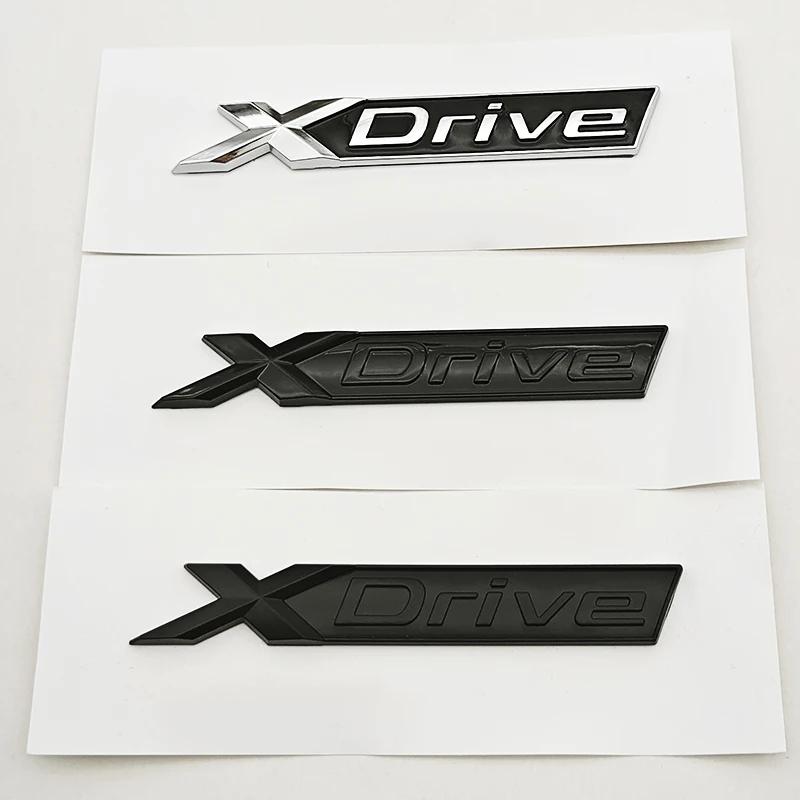 NEW 3D ABS Car Sticker Logo Xdrive Emblem Trunk Badge Nameplate X Drive For BMW Xdrive 320d 320i 530d 525d E60 G20 Accessories PS9