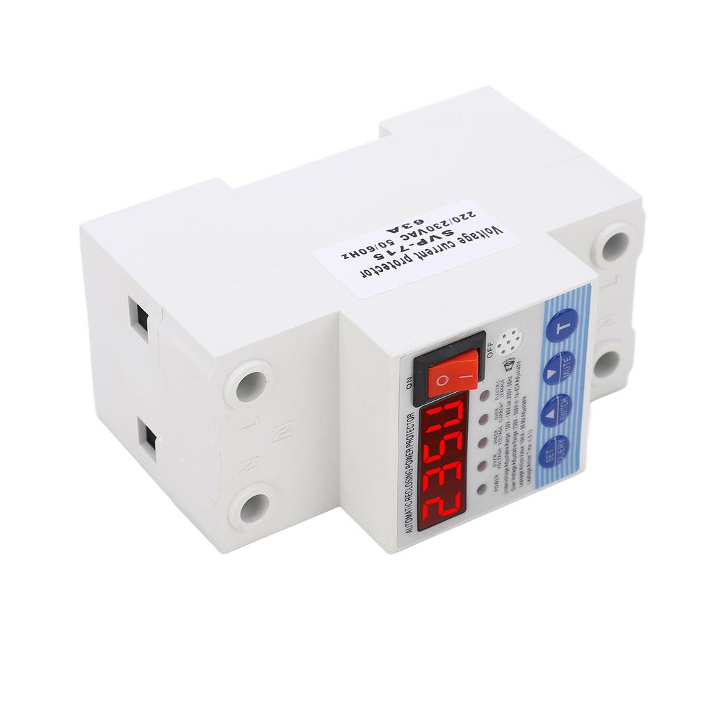 Über-/Unterspannungsschutz, selbstrückstellendes Schutzgerät, Fehlerstromschutzschalter 1?63A