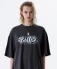 Leoninghai [Dasol X Runninghigh] Rnhi Graffiti H/S T-Shirt [Charcoal]