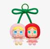 [Item Único, Produto Autêntico, 18cm] CRYBABY Chorando Por Amor Pingente de Pelúcia Te Amo Cereja Muito Caixa Figura Modelo de Plástico Brinquedo Premium Original