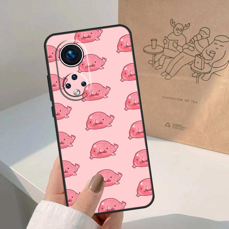 Blobfish For Honor Magic 8 7 6 5 Pro Case For Honor X9d X9c X9b X9a X8c X8b Win 200 400 50 70 90 Lite