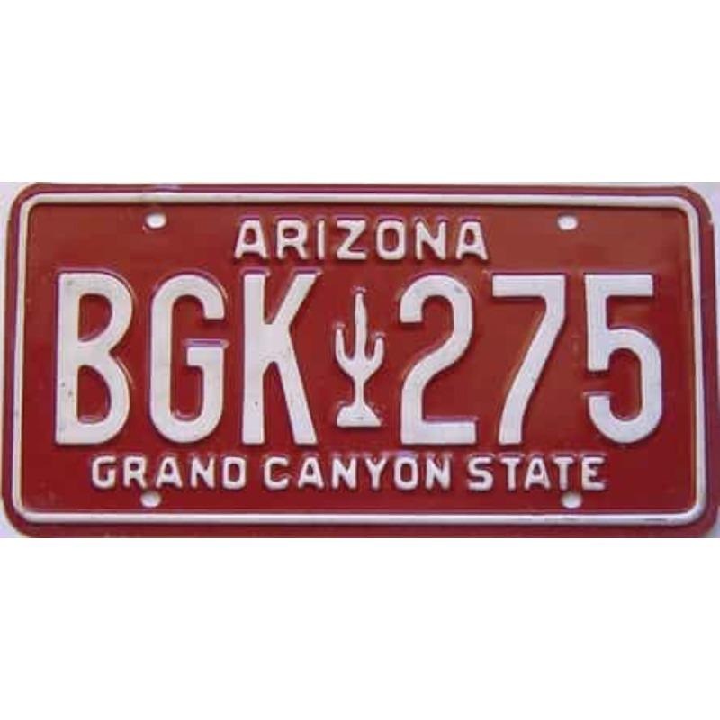 

Arizona State Retro Metal License Plate 15x30cm