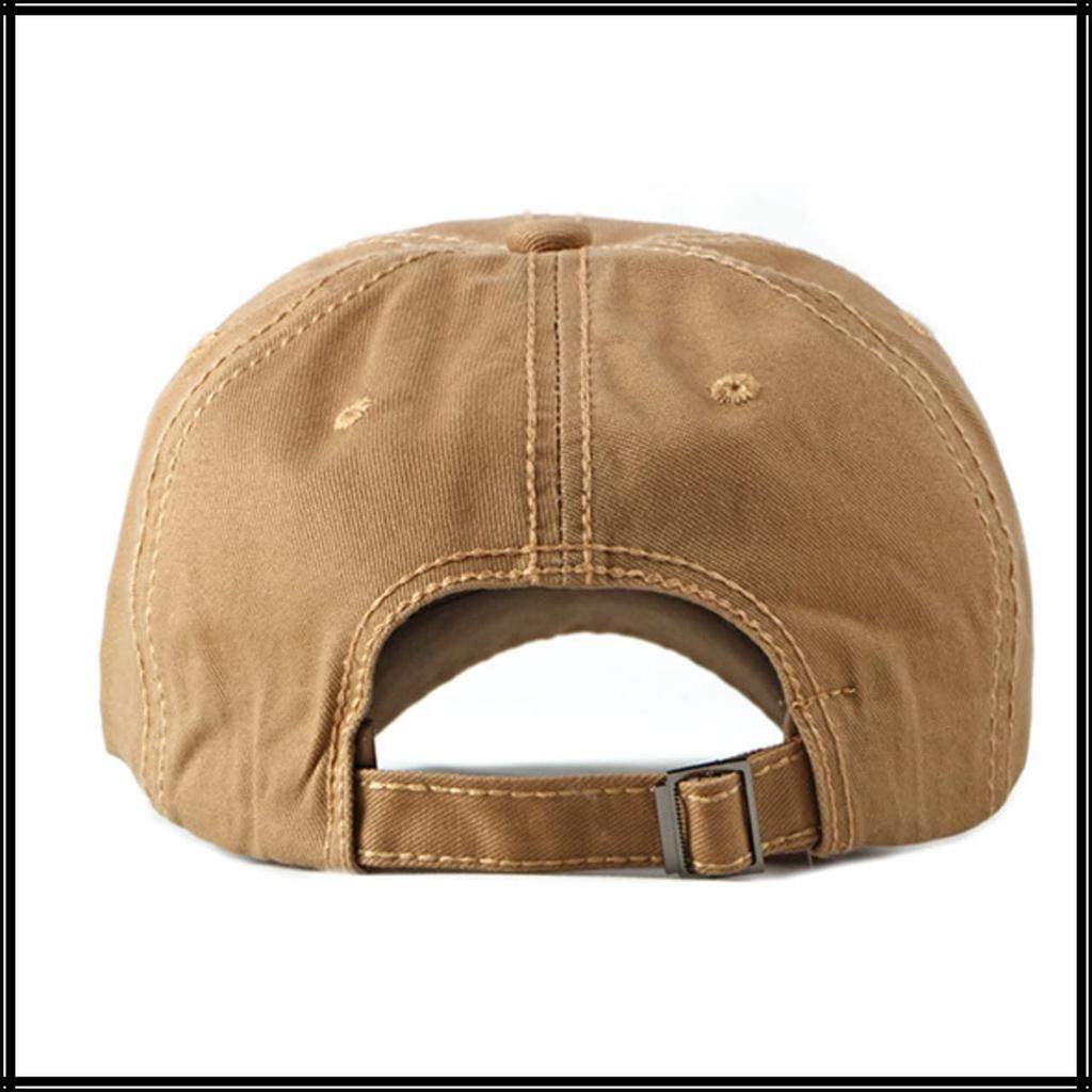 Cap Logo English Letters Hat Running Outdoor Fishing Men Women CA828 [White Fang] (Black)