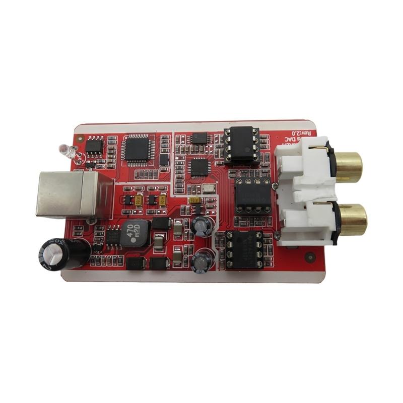 Compactly Plugs and Play Metal USB Decoders Sound Card Delivers Studio Quality Audios for DJs Audiophiles ES9018K2M