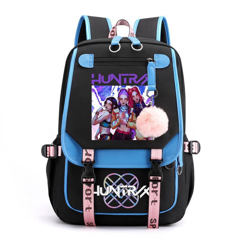 Witch Hunter Animation Cartoon Printed School Bag Large Capacity Junior High School Student Backpack