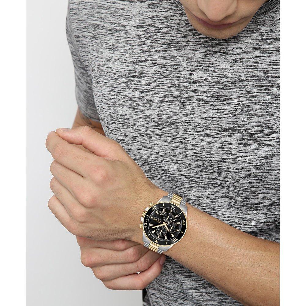 Hugo Boss 1513908 Relógio Masculino Admiral Bicolor