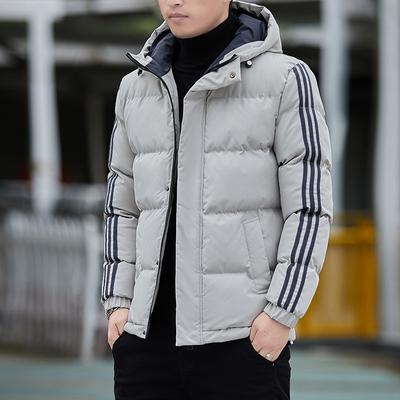Cotton-padded Men's Autumn and Winter Large Size Loose and Thickened Korean Version of Trendy Sports Down Jacket